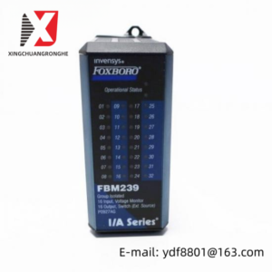 Foxboro FBM239 P0927AG Process Control Voltage Monitor 16 Input/Output