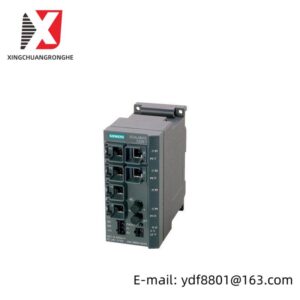 Siemens SCALANCE X206-1 Managed IE Switch, 6x 10/100Mbps RJ45 Ports
