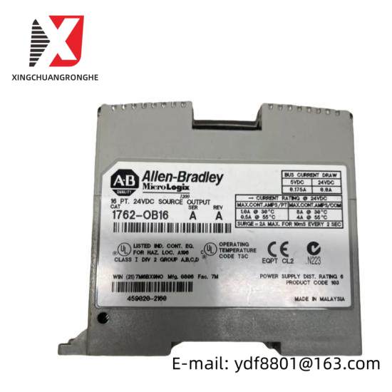 1762-ob16_micrologix_digital_output_module_1.jpg Allen-Bradley 1762-OB16 MicroLogix Digital Output Module