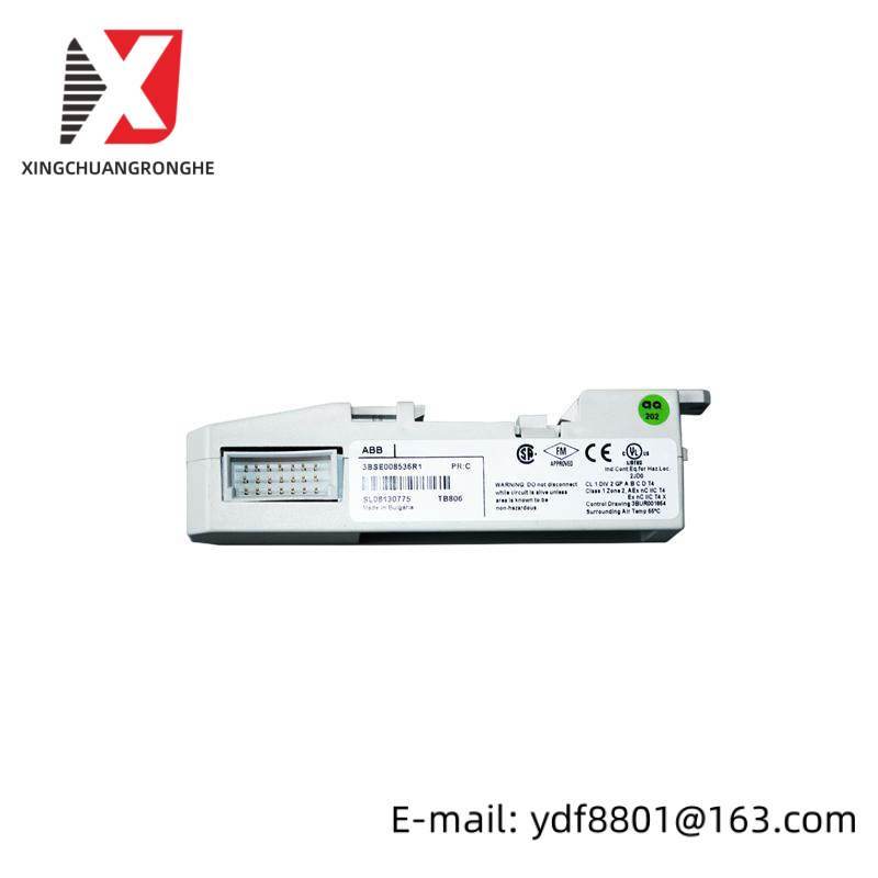 abb_tb806_3bse008536r1_bus_inlet.jpg ABB PanelView 1000 Color Touch, AB 2711-T10C20L1, Industrial Control System