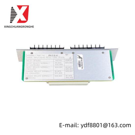 Bently Nevada 84152-01 ASSY83729-01 Xducer I/O & Record Terminals Assy