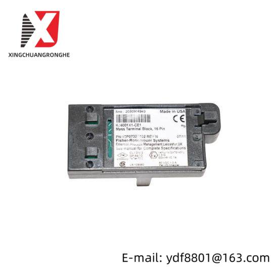 emerson_kj4001x1-ce1_12p0732x022_16_pin_mass_terminal_block_2.jpg EMERSON EPRO PR6424-006-111 CON031 Control Module, Advanced Power Supply Technology