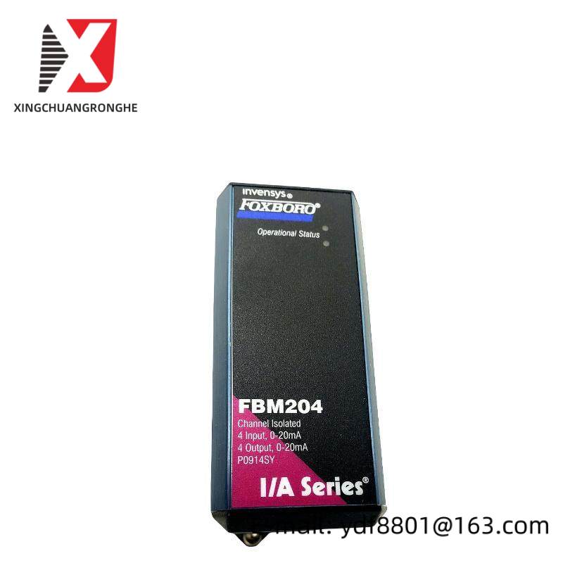 FOXBORO FBM204 I/O Module for Industrial Automation