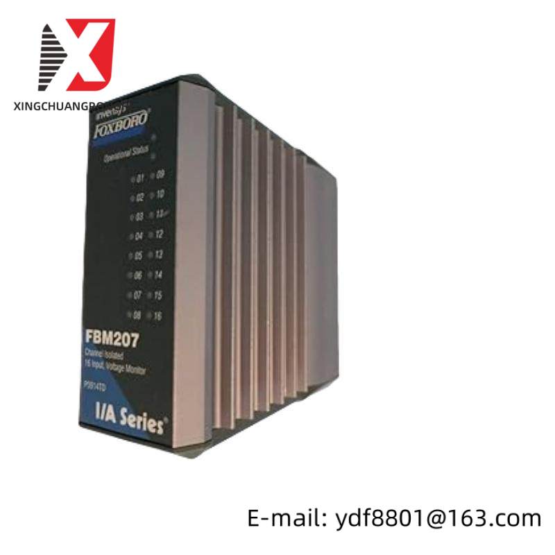 foxboro_fbm207_p0914td_4.jpg FOXBORO FBM207 P0914TD - High-Performance Control Module for Industrial Automation