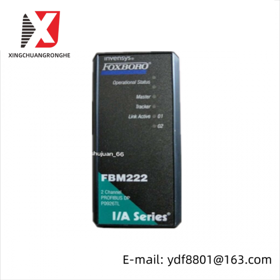 FOXBORO P0916WG Control Module for Industrial Automation Systems