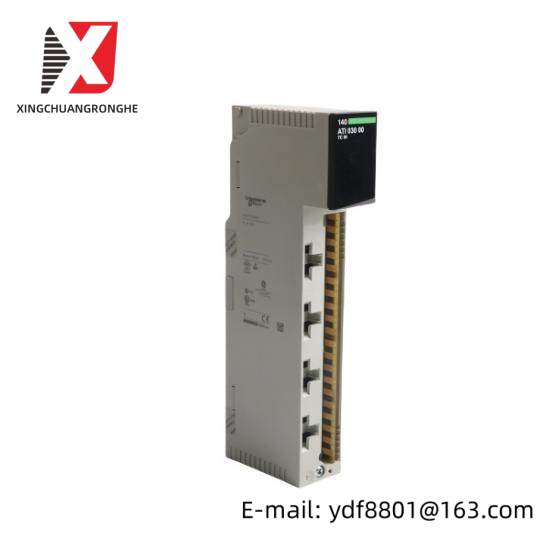 Schneider Electric 140ATI03000 TC Input Module, 8 Channels, Types J, K, E, T, S, R, B