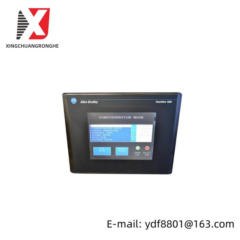 a-b_2711-t10c8_1.jpg Allen-Bradley 2711-T10C8 Touchscreen Terminal, 10-inch Color Display, PanelMount