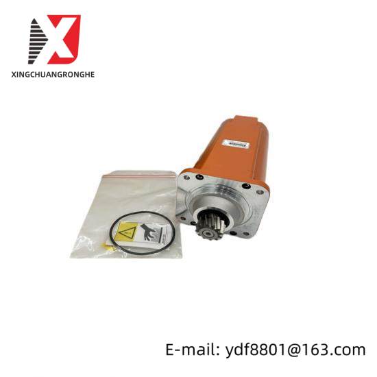 abb_3hac021726-001_motor_with_pinion_robot_automation_parts_1.jpg ABB 3HAC021726-001 Motor with Pinion, Robot Automation Parts