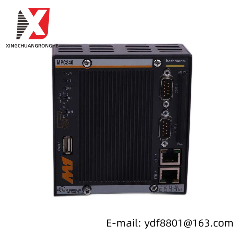 bachmann_ao202_si_3.png BACHMANN AO202/SI Analog Output Module, High Precision Industrial Control Component