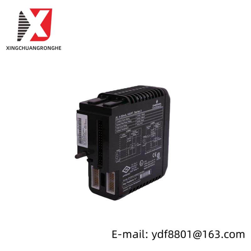 emerson_se3008_3.jpg EMERSON SE3008 Industrial Control Module for Automation Systems