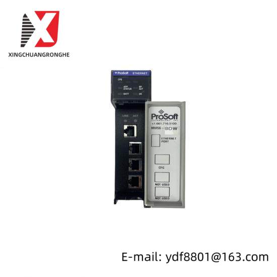 PROSOFT MVI56-MNETR - High-Speed Ethernet Communication Module for Industrial Automation