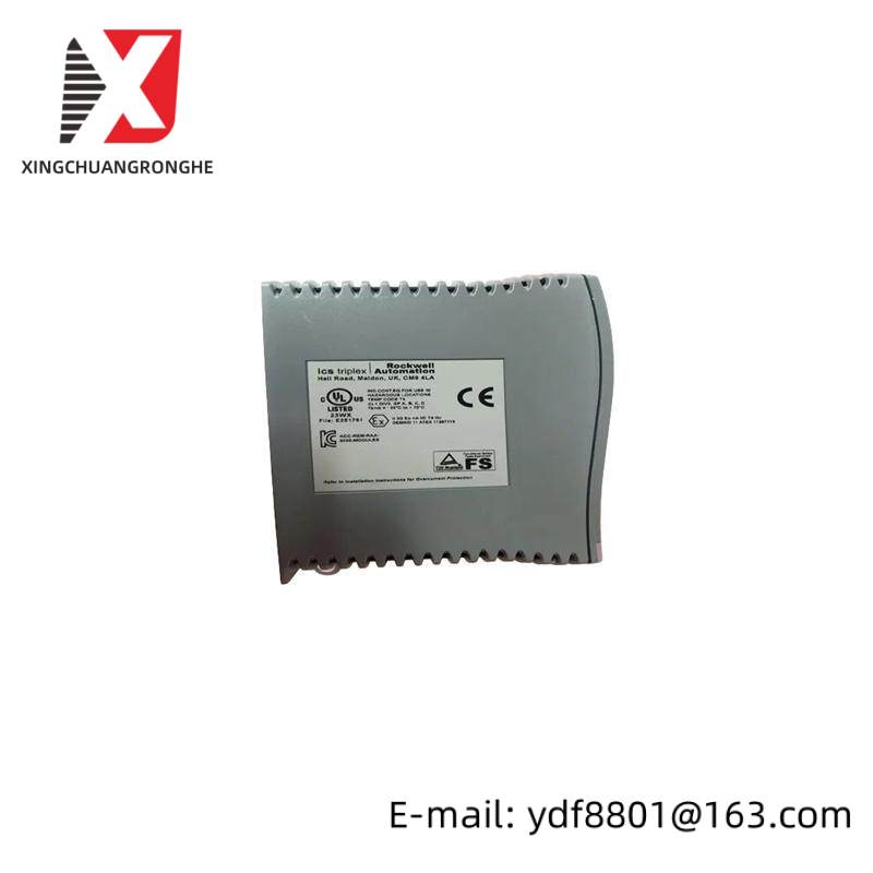 ics_triplex_t8191_1.jpg ICS TRIPLEX T8191 Single Slot PLC Controller Module Card Transmitter Sensor