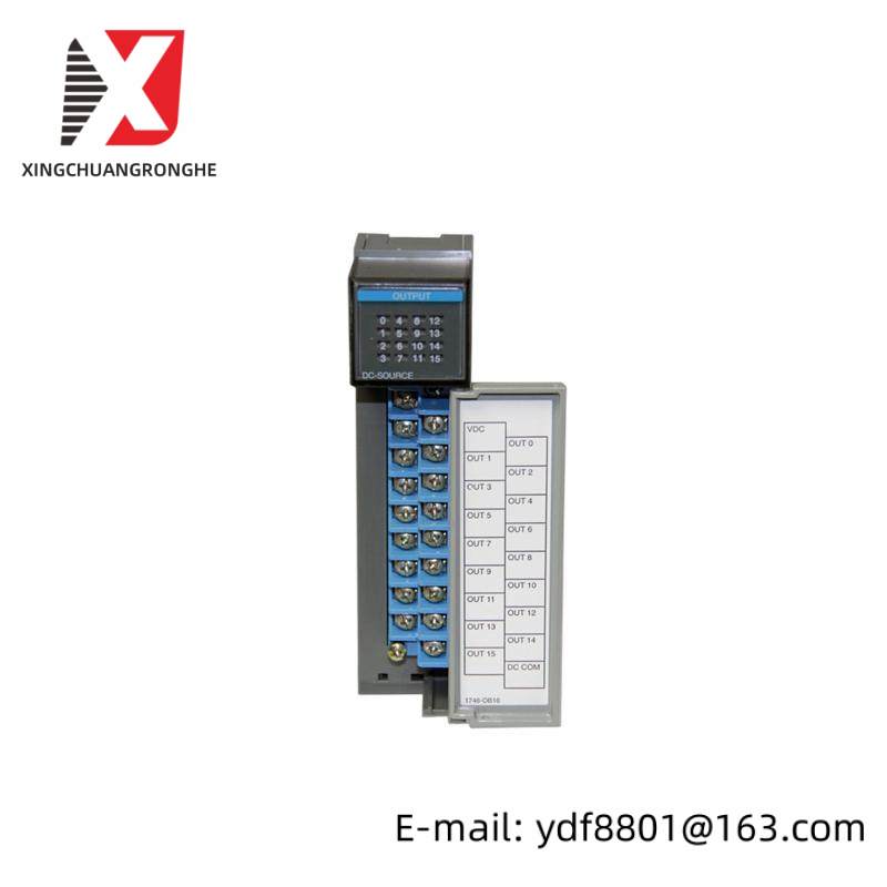 Allen Bradley 1746-OB16 Digital DC Output Module for Industrial Control Systems